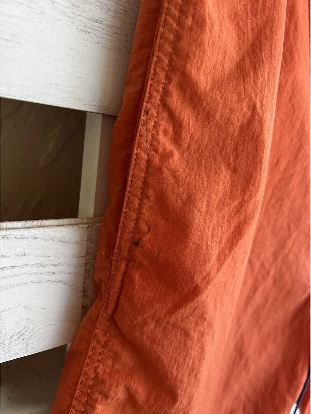 Chaps Ralph Lauren Men's Athletic Logo Swim Trunk Shorts Orange Size M